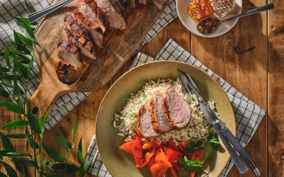 Honey Soy Grilled Pork Tenderloin